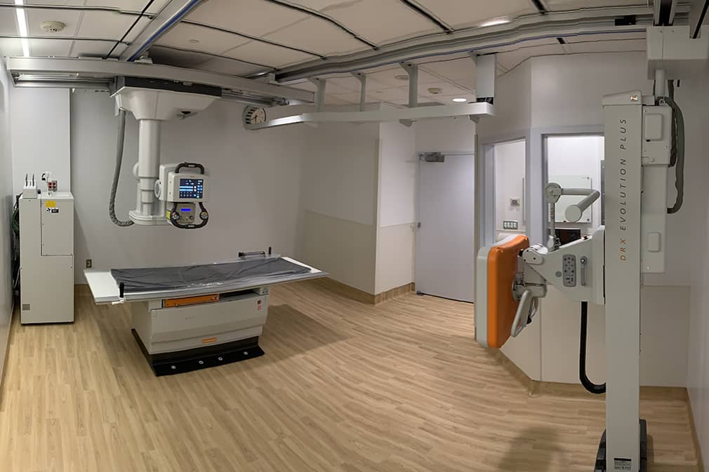 Digital Radiography Fleet Replacements: 8x Systems across 4x Hospital Sites